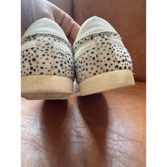 Gola Bullet Cheetah Size 10 Euro 41 CLA318 Cow Fur preppy classic Anthropologie - Picture 5 of 8